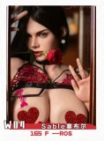 Doll Senior リアル皮膚ボディ165cm Cカップ ヘッド#26 萌音(mengyin) フルシリコン製 黒ビキニ姿の美人ラブドール