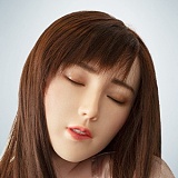 【20号】人造人(RZRDOLL) 163cm Eカップ Delux-究極版Rメイクボディ 若依(ruoyi)ヘッド 口開閉機能選択可能 シリコン製 美人ラブドール 白キャミソールとレーススカートが映える上品な人妻系ドール