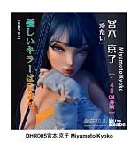ElsaBabe アニメドール 140cm RAD039 黑田梨奈Kuroda Rinaヘッド 材質選択可能 黒ロングドレスの銀髪魔女風 美人ラブドール