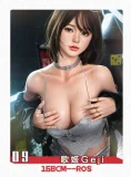 Doll Senior リアル皮膚ボディ165cm Cカップ ヘッド#26 萌音(mengyin) フルシリコン製 黒ビキニ姿の美人ラブドール