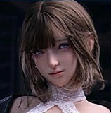 蛍火日記 164cm Iカップ MAXリアル皮膚版 メアリーメイク⑧ヘッド フルシリコン製 ハイスリットドレスの欧米風ドール 金髪セレブスタイル