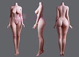 LACE DOLL 167cm Dカップ 赤木(chimu)ヘッド シリコンドール 清楚系ラブドール グリーンのチューブトップとショートパンツでくつろぐ美人ラブドール