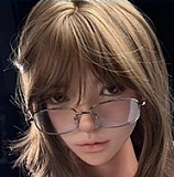 蛍火日記 164cm Iカップ MAXリアル皮膚版 メアリーメイク⑧ヘッド フルシリコン製 ハイスリットドレスの欧米風ドール 金髪セレブスタイル