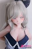 正面から楽しむ美少女ドールの整ったフェイスラインと可憐な表情
