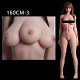 ElsaBabe 等身大アニメドール 163cm 爆乳RAHC011 早川可可Hayakawa Cocoヘッド 白いローブとヘッドスカーフ姿の幽霊コスプレラブドール