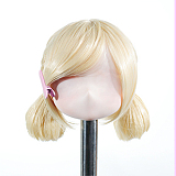 MW Girl(魔物姫) アニメドール 罗塞菈(luosaila)ソフトビニールヘッド＋シリコン製85cmバスト大ボディ 地雷系ツインテール美少女ラブドール 白シャツ×黒ピンクミニスカコーデ
