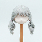 MW Girl(魔物姫) アニメドール 罗塞菈(luosaila)ソフトビニールヘッド＋シリコン製85cmバスト大ボディ 地雷系ツインテール美少女ラブドール 白シャツ×黒ピンクミニスカコーデ