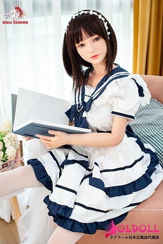 Doll Senior 148cm Cカップ ＃22弥耶(Miye)シリコンヘッド  ボディ材質選択可能 清楚系 ラブドール ブルーとホワイトのワンピース姿が愛らしい美少女ドール