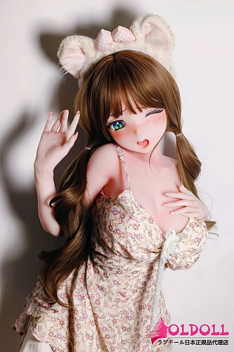 ElsaBabe アニメドール 140cm RAD054 莓谷恋Ichigotani Koiヘッド 材質選択可能 花柄キャミソールワンピースの巨乳美少女ドール ツインテールアニメドール