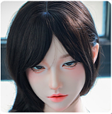 LACE DOLL 163cm Hカップ 玄叶(xuanye)メイク①ヘッド 美人ラブドール 黒レースランジェリーと黒ストッキングをまとった巨乳リアルドール