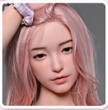 LACE DOLL 163cm Hカップ 玄叶(xuanye)メイク①ヘッド 美人ラブドール 黒レースランジェリーと黒ストッキングをまとった巨乳リアルドール