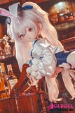 141cmの華奢な体型が魅力のうさ耳ドール
