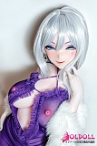 ElsaBabe 151cm 紫のチャイナドレス姿のアニメドール
