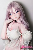 ElsaBabe 151cm 白いシースルートップス姿のアニメドール
