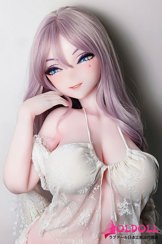 ElsaBabe アニメドール151cm AHR024 宫代千晴Miyashiro Chiharuヘッド 白いシースルートップス姿の美人ラブドール