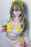 ElsaBabe 水田新奈 イエロービキニ姿の爽やかな立ちポーズ
