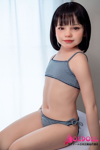 J cute 124cm バスト平 AGB36ハニーヘッド フルシリコン製 貧乳ドール グレーストライプ下着 清楚系ダッチワイフ