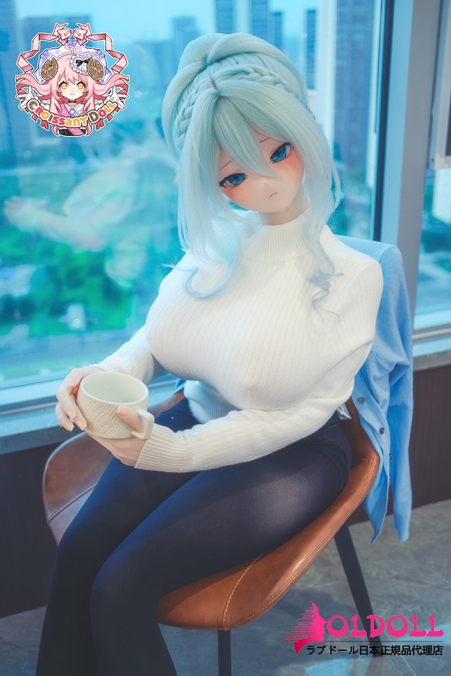 羊角社doll(Croissant Doll) アニメドール 155cm-MAX (155M) #B07ヘッド 手描くメイク ビニールヘッド+S-TPE製ボディ  雪女コスプレダッチワイフ