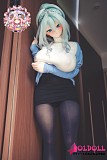 
バニーガール衣装をまとったアニメドールの立ち姿
