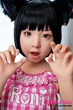 J cute 124cm AGB38未陽ヘッド 猫耳を付けた正面ポーズの貧乳ドール

