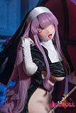 
シスターコスをまとった二次元ドール
