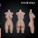【即納/15%OFF】MMXDOLL 103cm Eカップ・116cm Fカップ  夢婷・夢涵ヘッド選択可能 フルシリコン製 トルソー 美人ラブドール