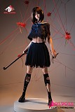 鉄パイプを構えた175cmコスプレドール
