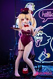 原神クレー風アニメドールの後ろ姿と衣装ディテール
