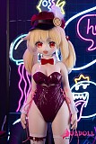 アニメドールの大きな瞳と幼さを感じる表情を楽しめるフェイスアップ
