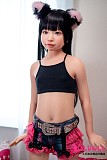 J cute 清楚系ラブドール 黒タンクトップのナチュラルスタイル
