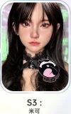 WTDOLL 160cm Cカップ S3ヘッド フルシリコン製ラブドール 皮膚付きアジア彼女系美少女ダッチワイフ