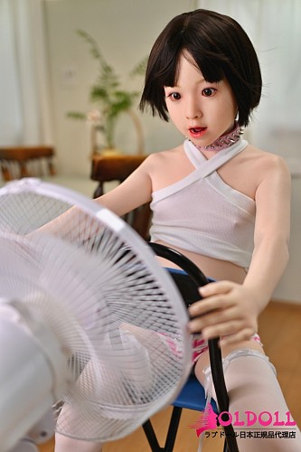 J cute 貧乳ドール 128cm バスト平 AGB38未陽シリコンヘッド ボディ材質選択可能  白タンクトップ清楚系ダッチワイフ 夏のおうち時間