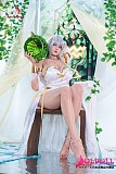 Doll Senior 175cm Gカップ Aquariusヘッド スリットロングドレス姿の美人ラブドール
