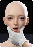 蛍火日記 153cm Aカップ MAXリアル皮膚版 小里森(xiaolisen)ヘッドメイク④ 高級シリコンドール 人気なキャラクターコスプレドール JK制服ラブドール