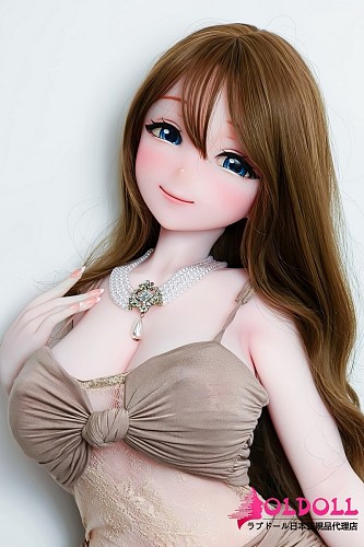 ElsaBabe アニメドール151cm RAD045 望月利世Mochizuki Rizeヘッド フルシリコン製  上品スタイル ブラウントップス 清楚系ダッチワイフ