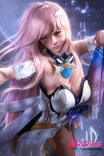 YFDOLL 166cm Fカップ リアル皮膚版 安安(Anan)ヘッド  鳴潮エイミスコスプレドール 白いキャミソールワンピース巨乳ダッチワイフ