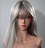 Doll Senior リアル皮膚ボディ170cm Hカップ #30 十六夜(shiliuye)ヘッド  お姉さん系巨乳ラブドール メガネ姿 熟女風メイクのダッチワイフ