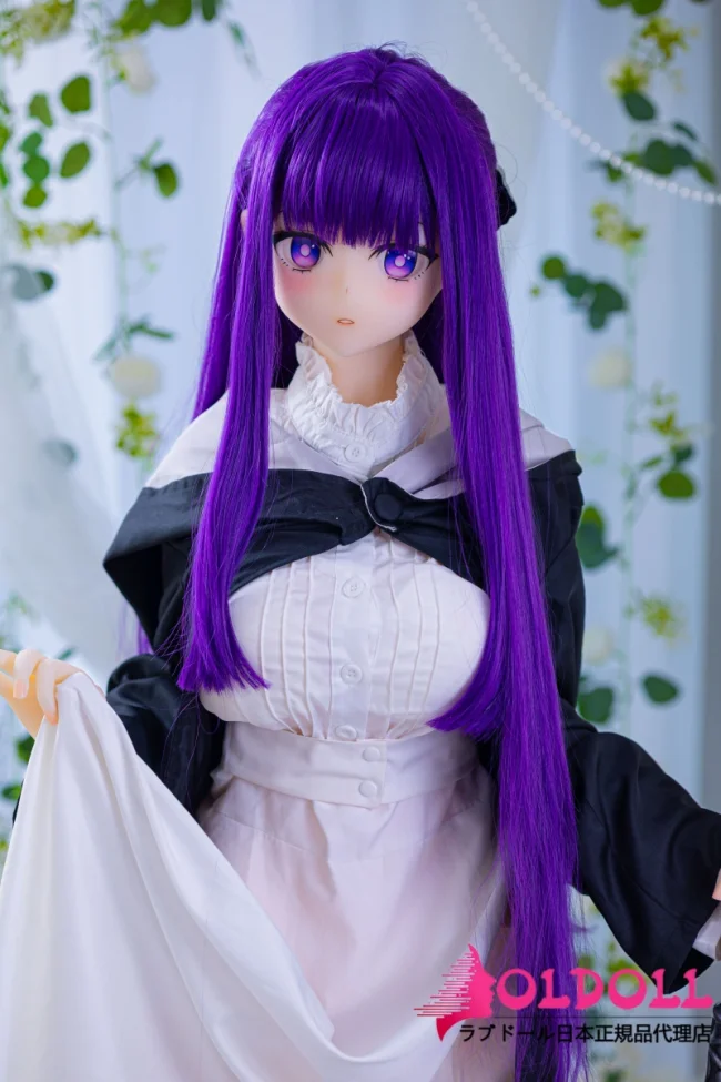 aotume doll アニメドール 最新作 155cm Fカップ #133ヘッド 菲伦(feilun)ちゃん 掲載画像tpe製ラブドール 神秘的な紫色のロングヘアの魔法使い美少女キャラクタードール