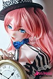 時の魔術師風衣装をまとった等身大ドール 全身正面ポーズ
