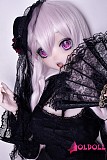 黒ワンピース 美少女ラブドール 優雅な雰囲気
