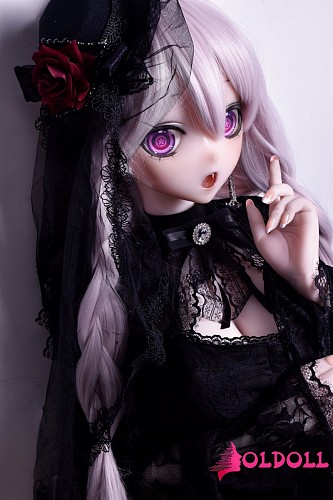 ElsaBabe アニメドール 140cm RAD047 花守薰Hanamori Kaoriヘッド ボディ材質選択可能 黒ワンピースのお嬢様スタイル 美少女ダッチワイフ