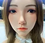 Real girl 147cm Aカップ  L1ヘッド 金色のツインテーヘア紫のワンピース水着元気ロリ系ラブドール