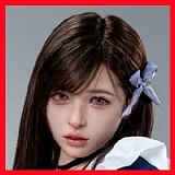 TOP-CYDOLL 161cm Kカップ Sofiaメイク③ヘッド フルシリコン製 欧米風ドール イエローニットコーデ巨乳ダッチワイフ