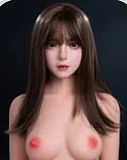 FUDOLL 皮膚版152cm Fカップ 忆夏(yixia)ヘッド フルシリコン製 ピンクのメイド風コスチュームラブドール 可愛い等身大癒しパートナー