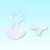 [宣材写真と同じ衣装が付属]XYGO 90cm AAカップ 悠米（youmi）ソフビヘッド＋TPEボディ 金髪の美少女が学生制服と黒ミニスカートで教室背景に映えるアニメ風ラブドール
