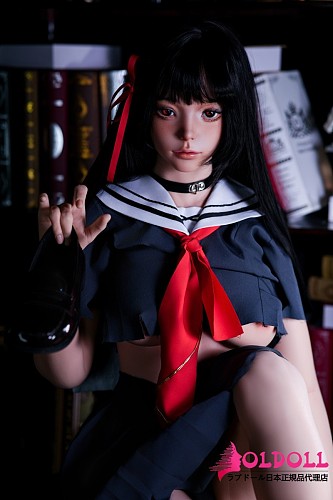 YFDOLL 166cm Fカップ リアル皮膚版 芽生(Yasheng)ヘッド シリコン製コスプレドール 鳴潮 千咲風  黒セーラー服スタイル美少女ダッチワイフ