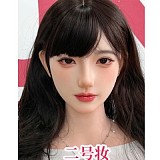 Uneedoll 美人ラブドール リアル皮膚158cm Eカップ 初夏(Chuxia)メイク②ヘッド ホワイトファーベアトップ仕様 巨乳ダッチワイフ エレガントなボディライン