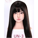 Uneedoll リアル皮膚ボディ 155cm Cカップ 胧月(longyue)メイク③ 淡いピンクのロングツインテールの美少女等身大ドール