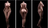 御蘿社(Yuluoclub) topシリーズボディ単体 156cm Bカップ/165cm Eカップ選択可能 0度シリコン素材採用 リアル皮膚付き 等身大サイズラブドール