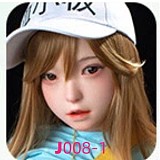 FUDOLL 皮膚版165cm Jカップ 白桃（baitao）ros口開閉機能付き 深Vノースリーブトップスと黒ストッキングの超乳ラブドール 美人ラブドール